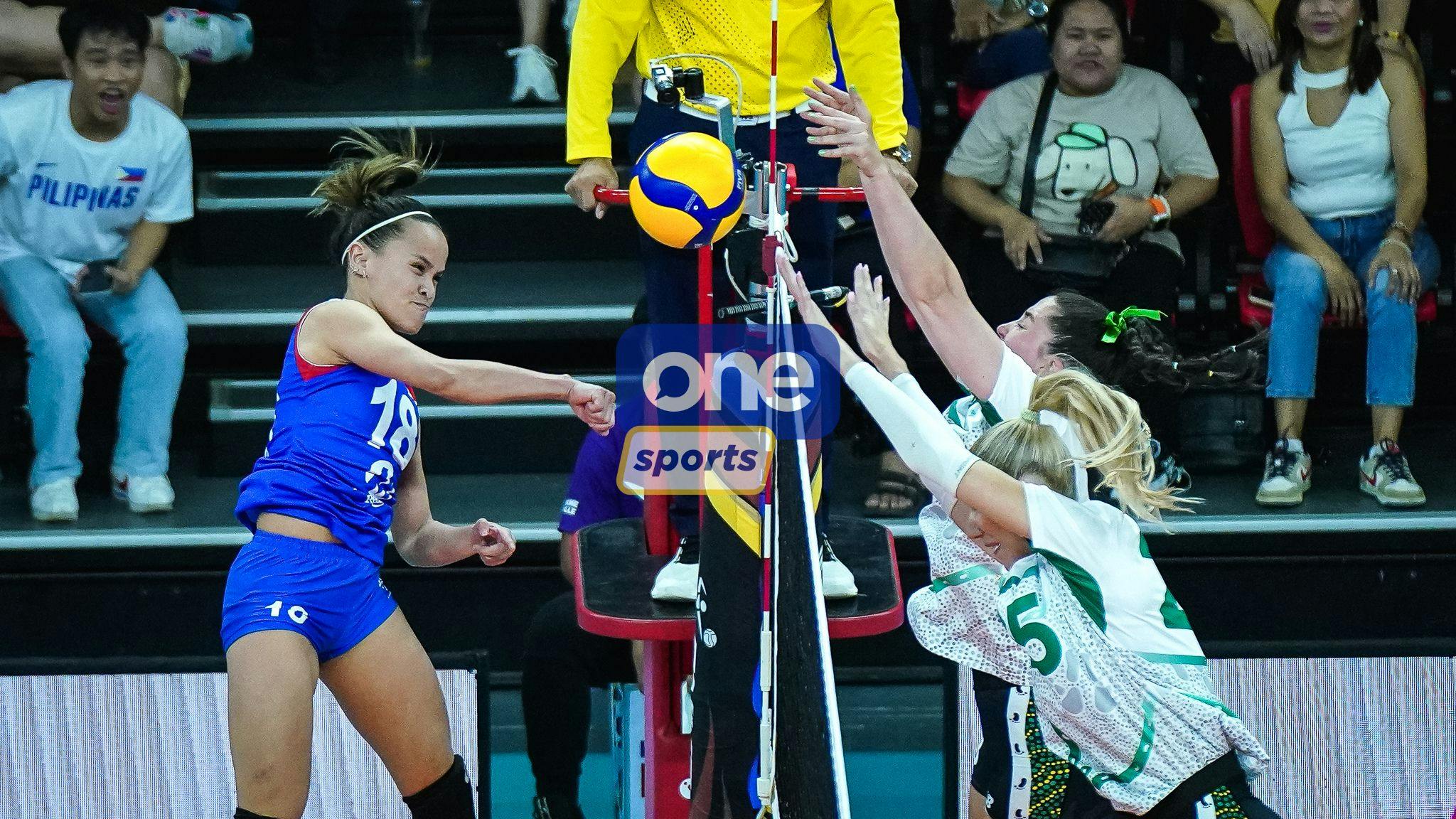 'Sobrang unexpected': Sisi Rondina stands tall vs towering Australia to ...