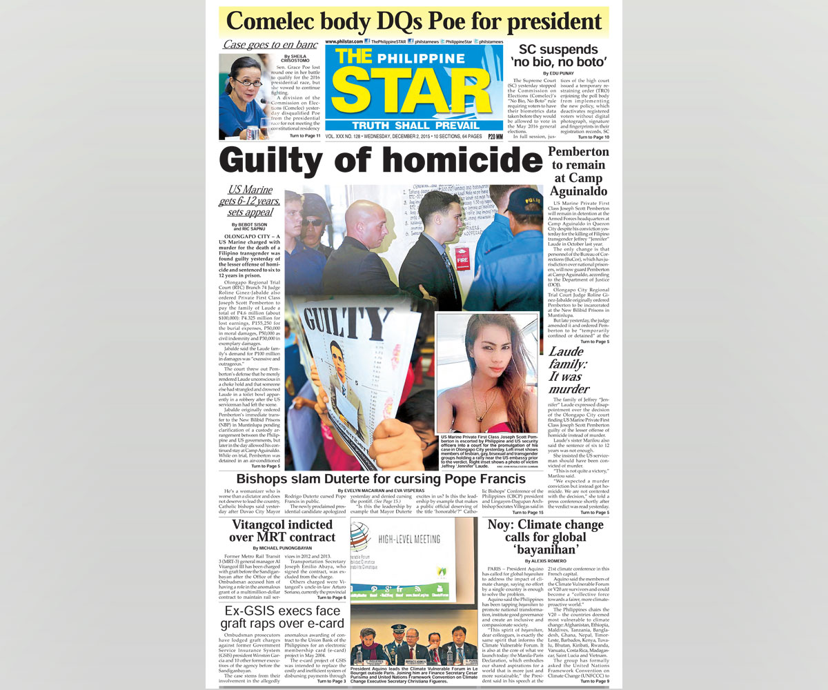 Backgrounder Why The Killing Of Transgender Woman Jennifer Laude Drew Outrage In 14 Onenews Ph