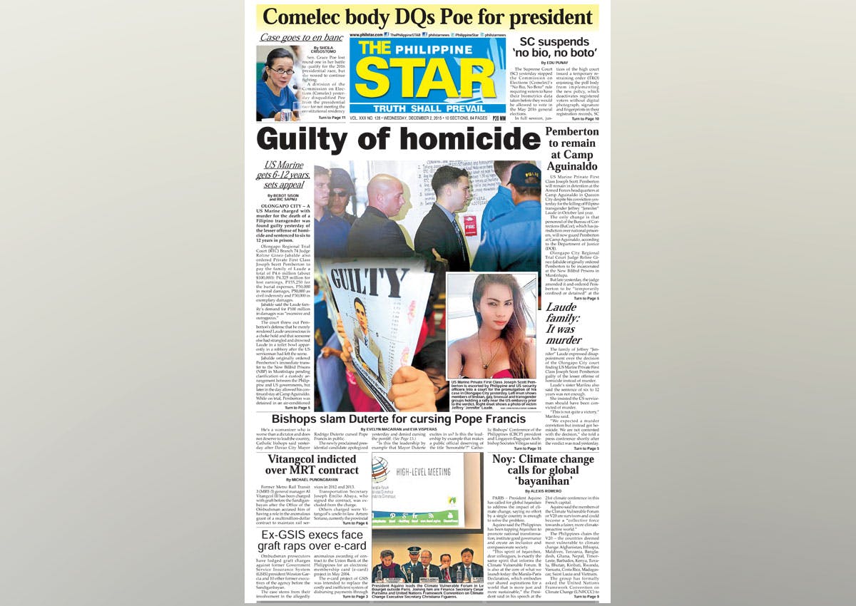 Backgrounder Why The Killing Of Transgender Woman Jennifer Laude Drew Outrage In 14 Onenews Ph