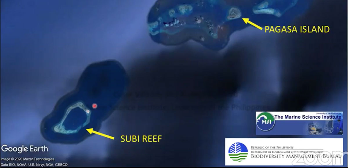 Up Oceanographer Chinese Reclamation In Subi Reef May Affect Ecological Balance On Pag Asa Island Onenews Ph