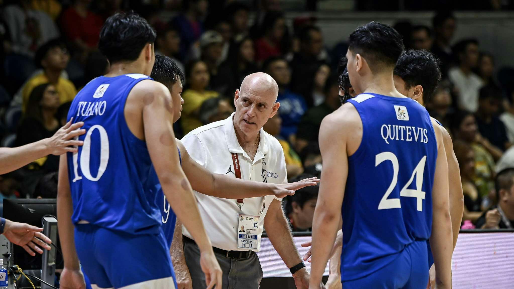 Tab Baldwin admits Ateneo ‘knocked down’ as UAAP Final Four streak comes to an end