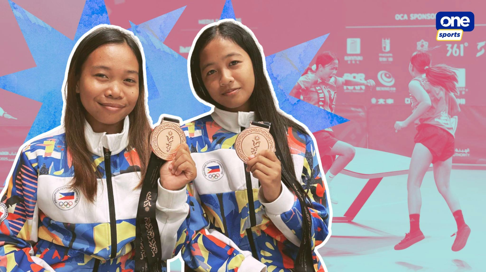How teqball newbies Nicole Tabucol, Crystal Cariño won bronze at Asian Youth Games