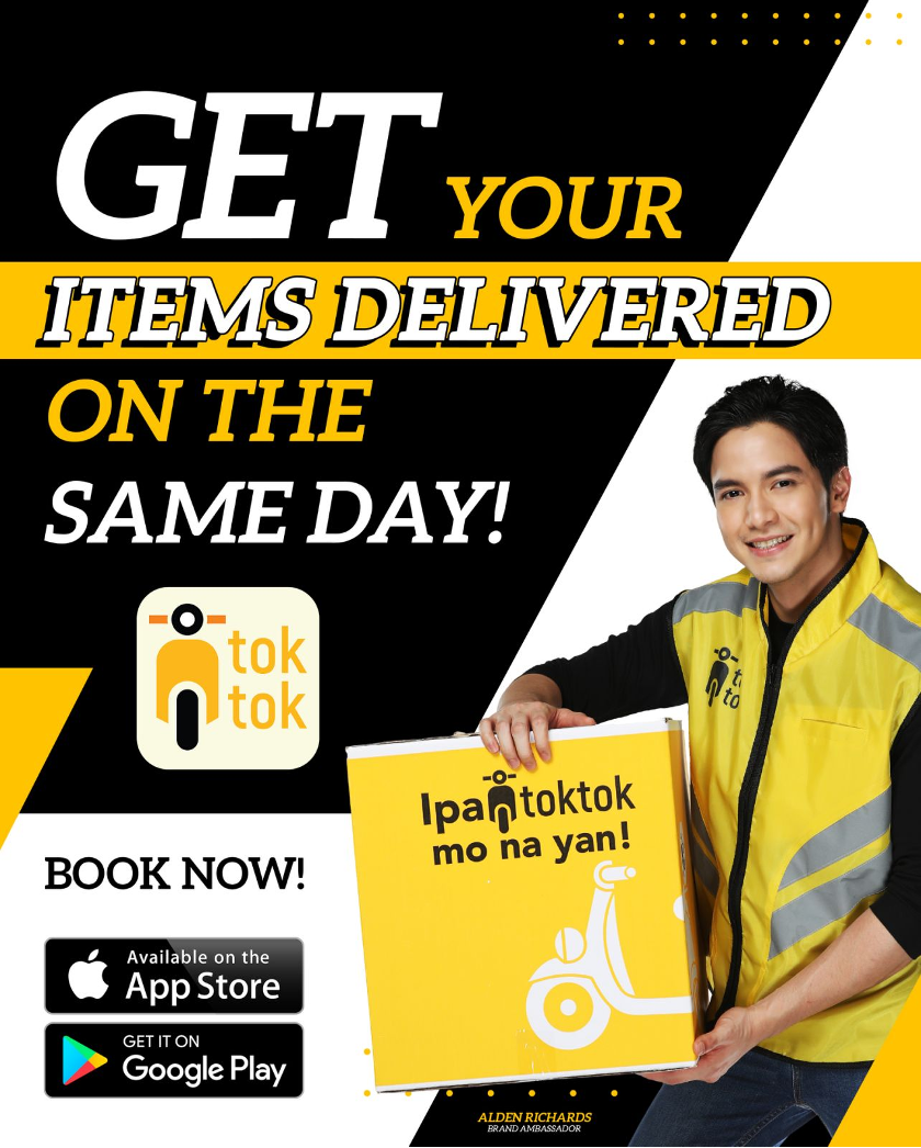 toktok delivers your items on the same day. Book your deliveries now with toktok! toktok delivers your items on the same day. Book your deliveries now with toktok!