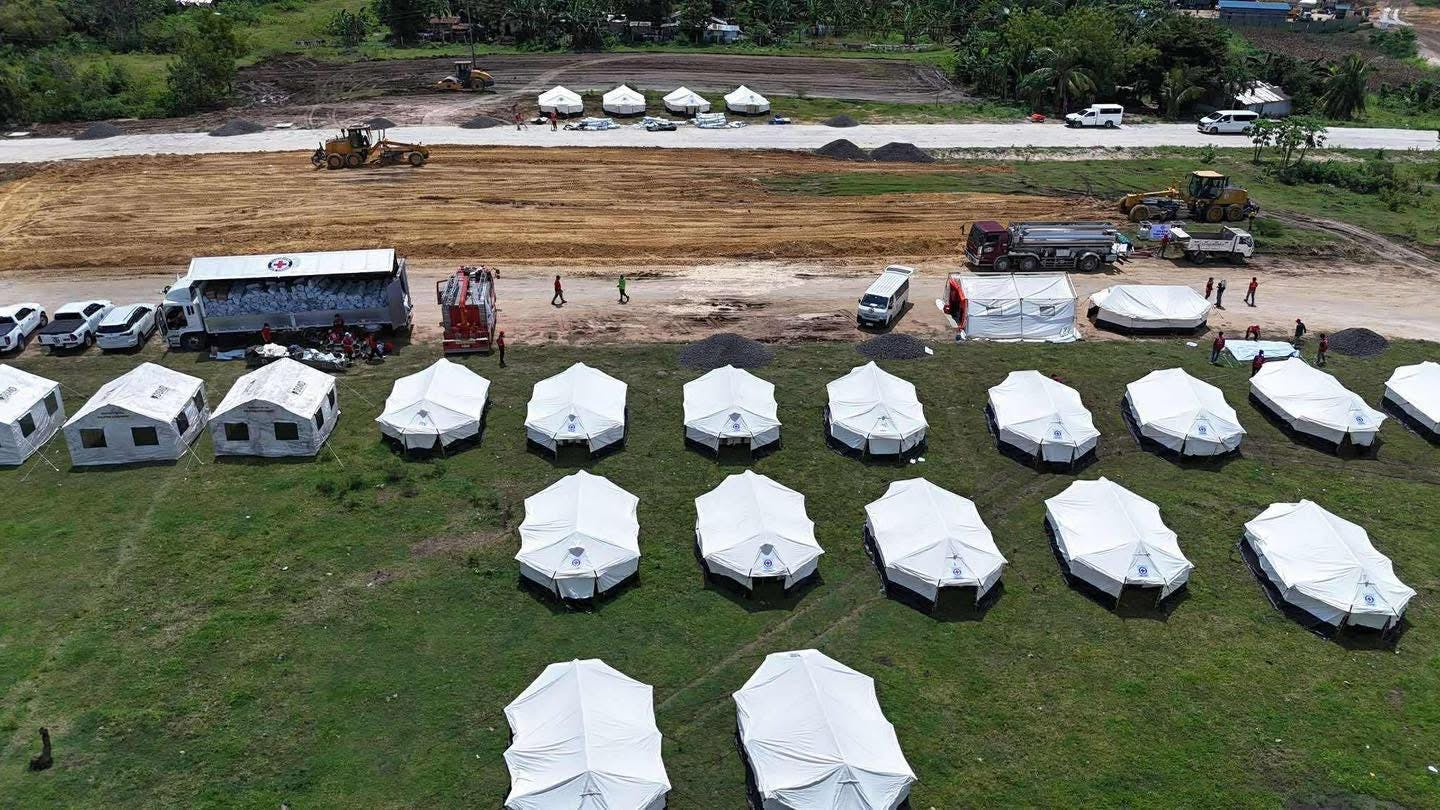 Cebu Quake Death Toll Back At 70; Tent Cities Rise