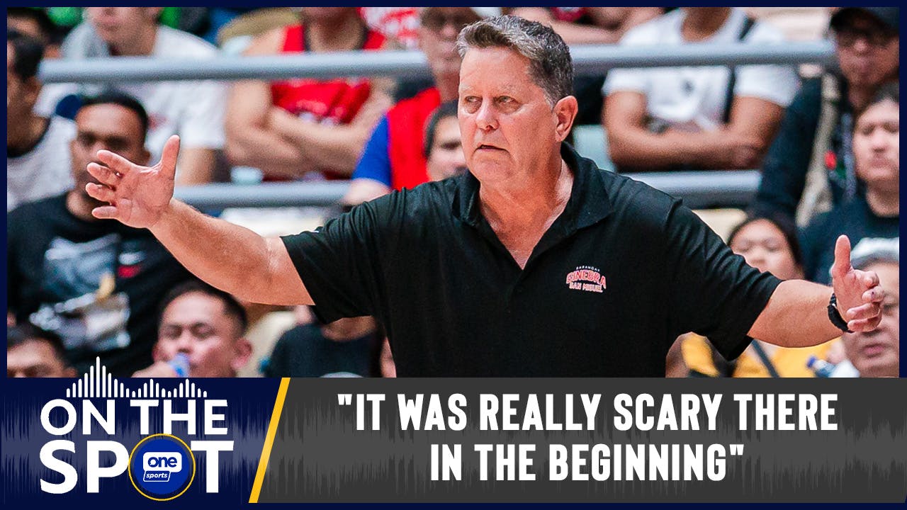 Ginebra coach Tim Cone admits early game scare against Meralco in game 3 | OS On The Spot