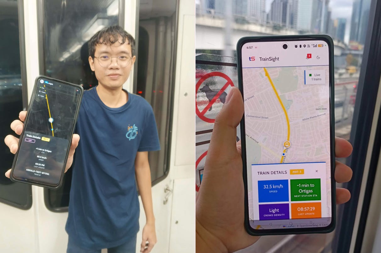 Commuter Develops App To Monitor LRT, MRT Trains