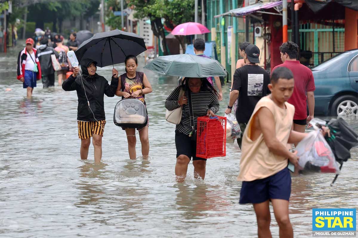 Pagasa: Heavy Rainfall To Continue Due To Monsoon; Tropical Storm Peilou Being Monitored Outside PAR
