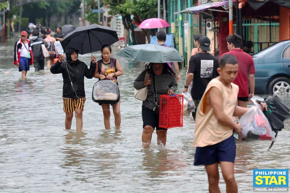 Pagasa: Heavy Rainfall To Continue Due To Monsoon; Tropical Storm Peilou Being Monitored Outside PAR