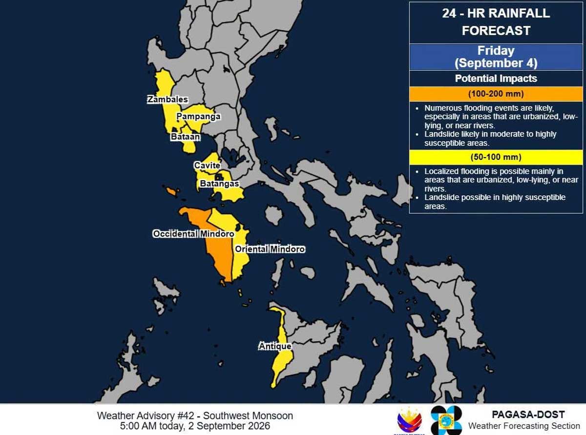 Tropical Storm Pilandok Maintains Strength