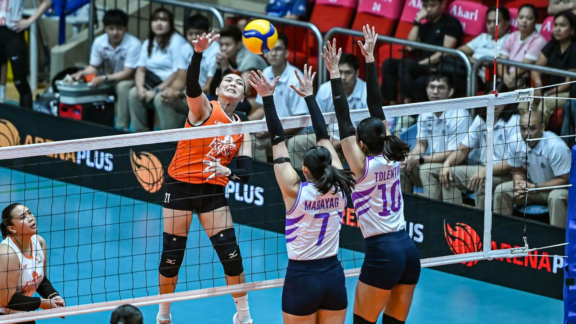 PVL: Royse Tubino delivers against former team as Farm Fresh outlasts Choco Mucho