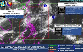 Typhoon Obet Exits PAR