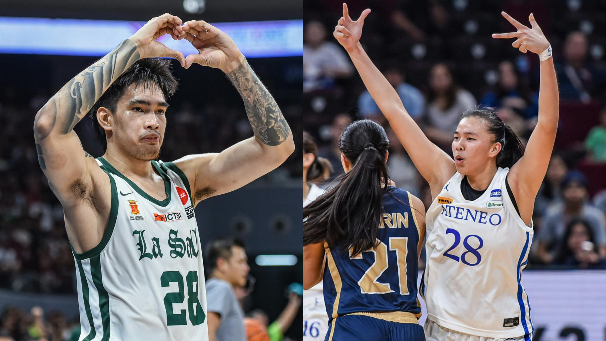 Kevin Quiambao, Kacey Dela Rosa lead UAAP MVP races mid-way through Season 87