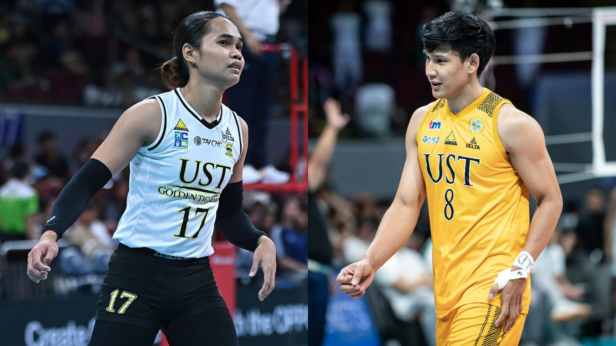 Angge Poyos, Popoy Colinares take Player of the Week honors after UST’s perfect set in UAAP Season 87