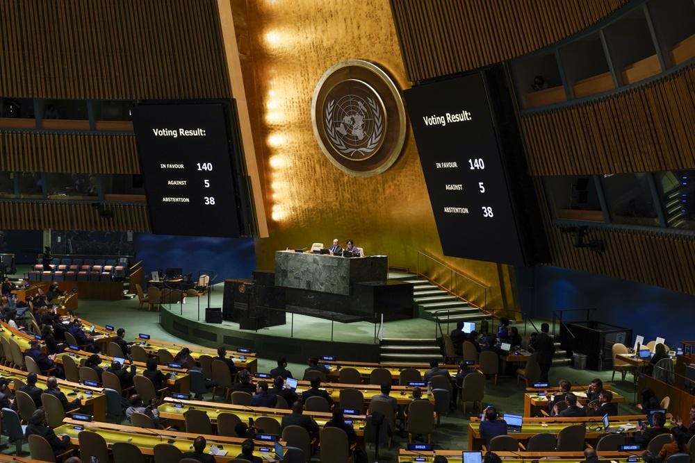 UN Assembly To Russia: End Ukraine Invasion