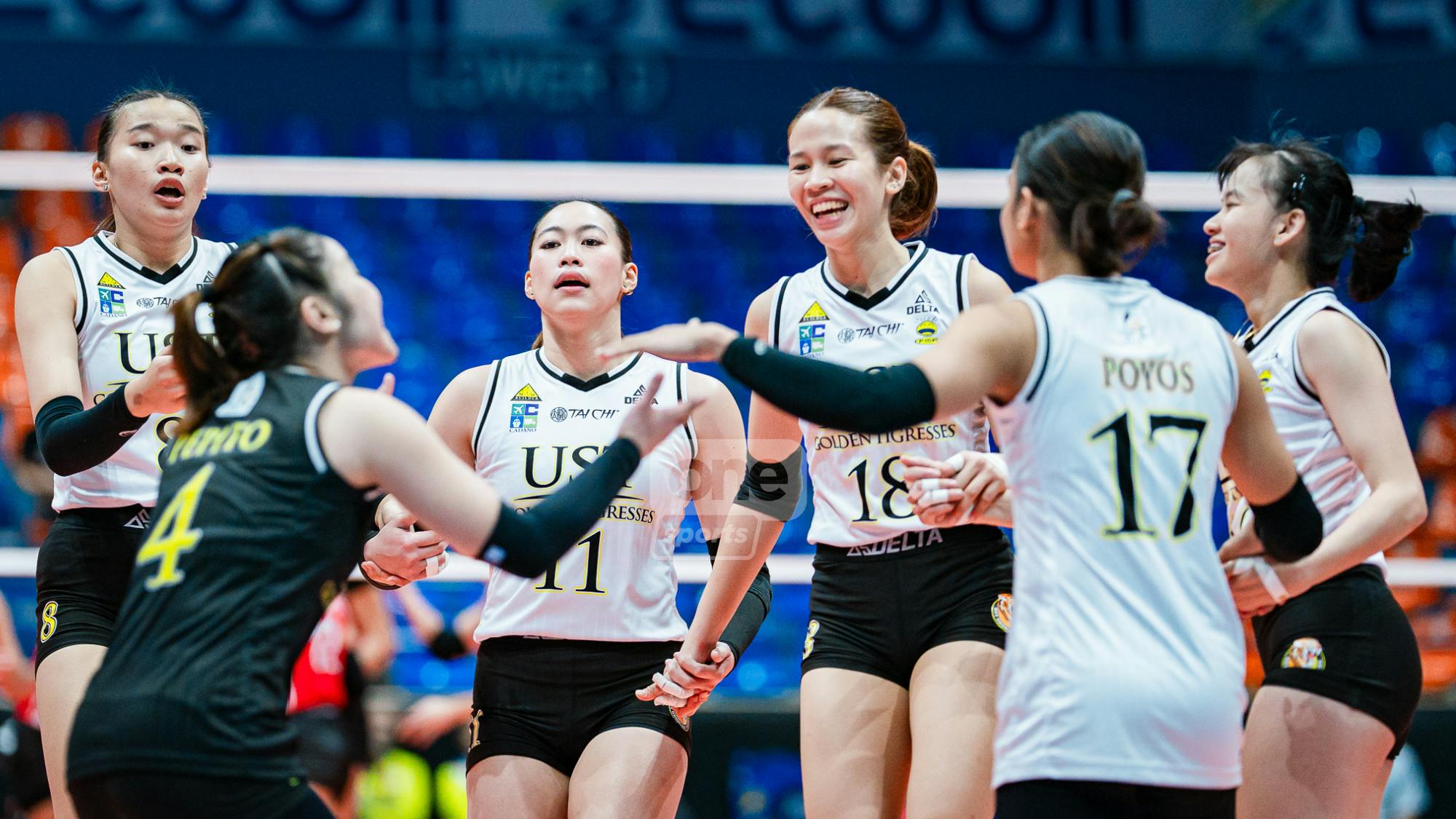 After slow start in UAAP Season 87, UST Golden Tigrsses urged to keep ‘good momentum’