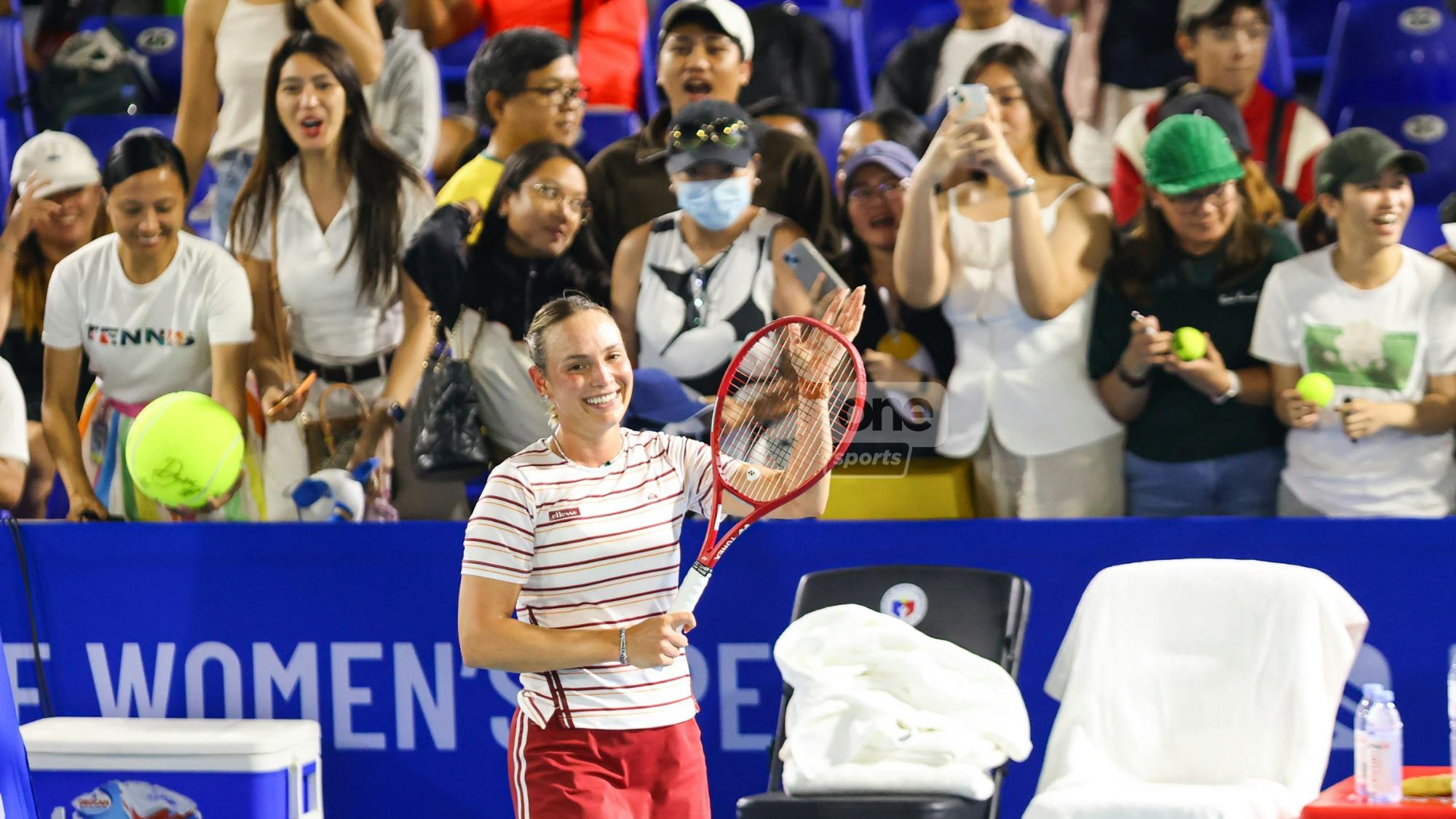 Donna Vekic raves about Filipino crowd at Philippine Women’s Open