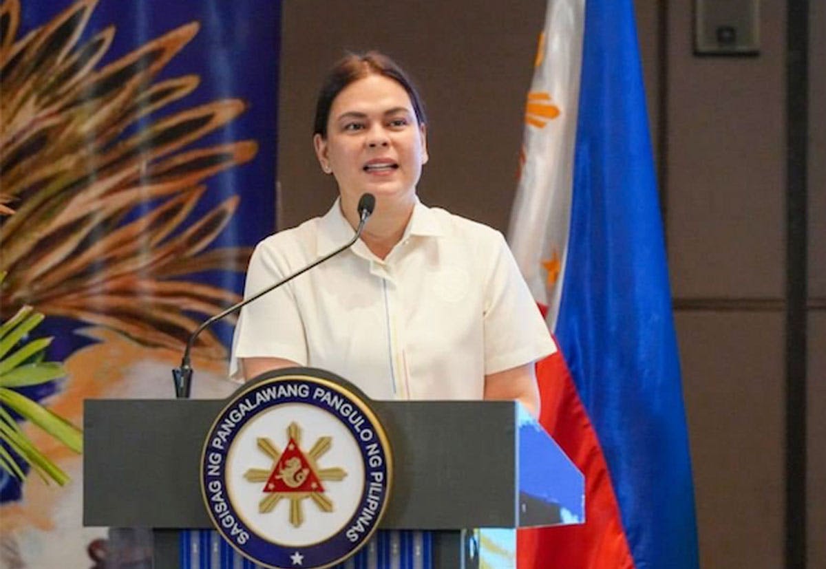 Sara Won’t Support Efforts To Overthrow BBM