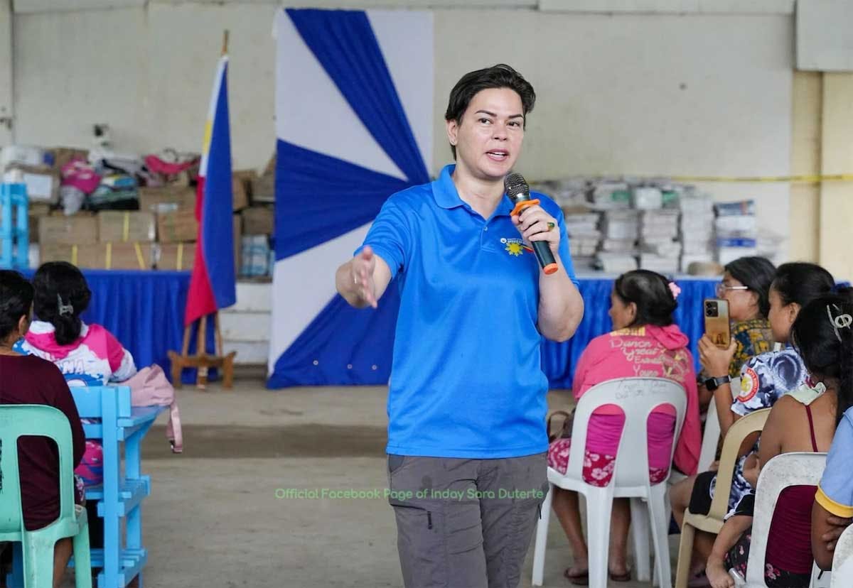 DOJ Files Grave Threats Case Versus Sara Duterte