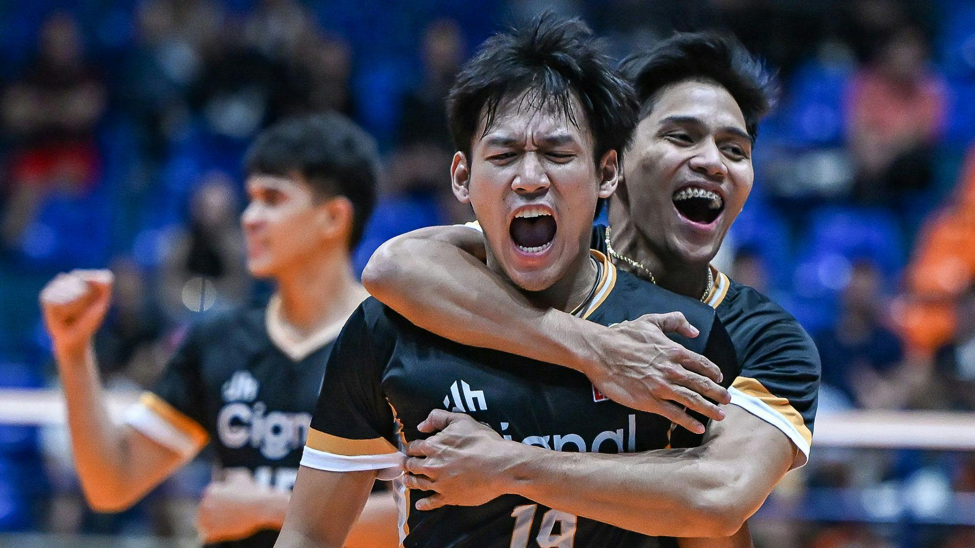 Vince Maglinao answers the call for every role as Cignal nabs Spikers