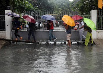 Metro Roads Flooded Anew By Monsoon Rains
