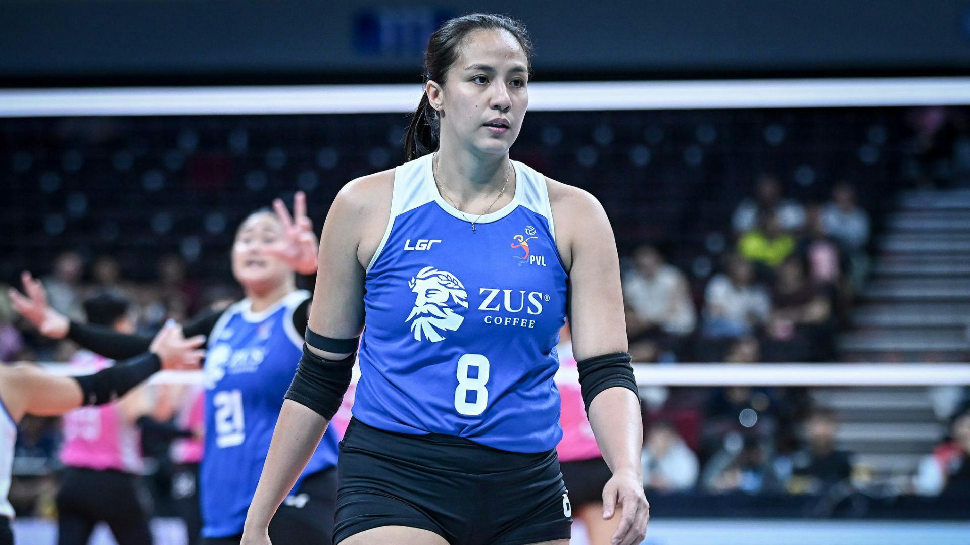 Jovelyn Gonzaga, unbeaten ZUS Coffee aim to secure PVL quarters berth vs Choco Mucho