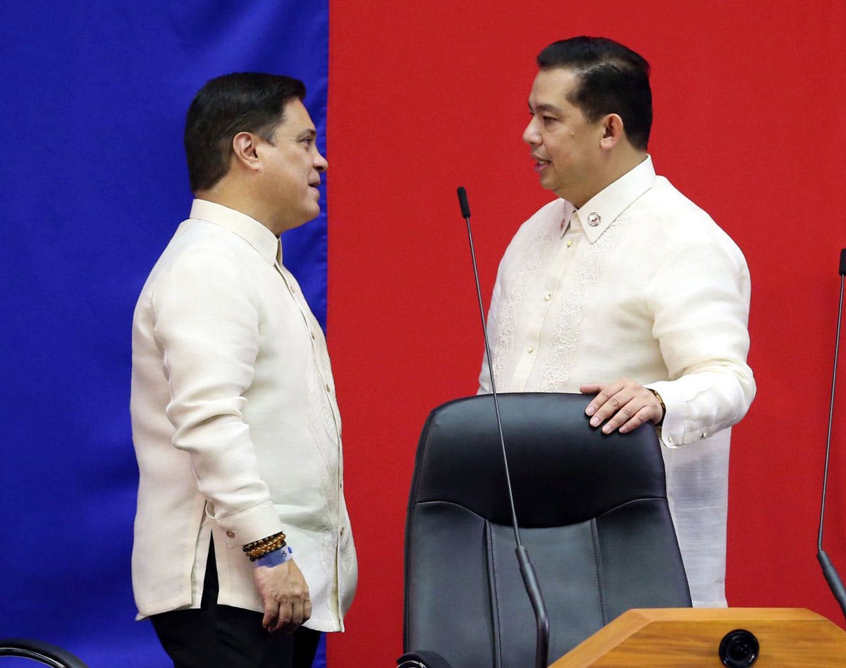 Zubiri Heads Senate; Romualdez Is New Speaker As Expected