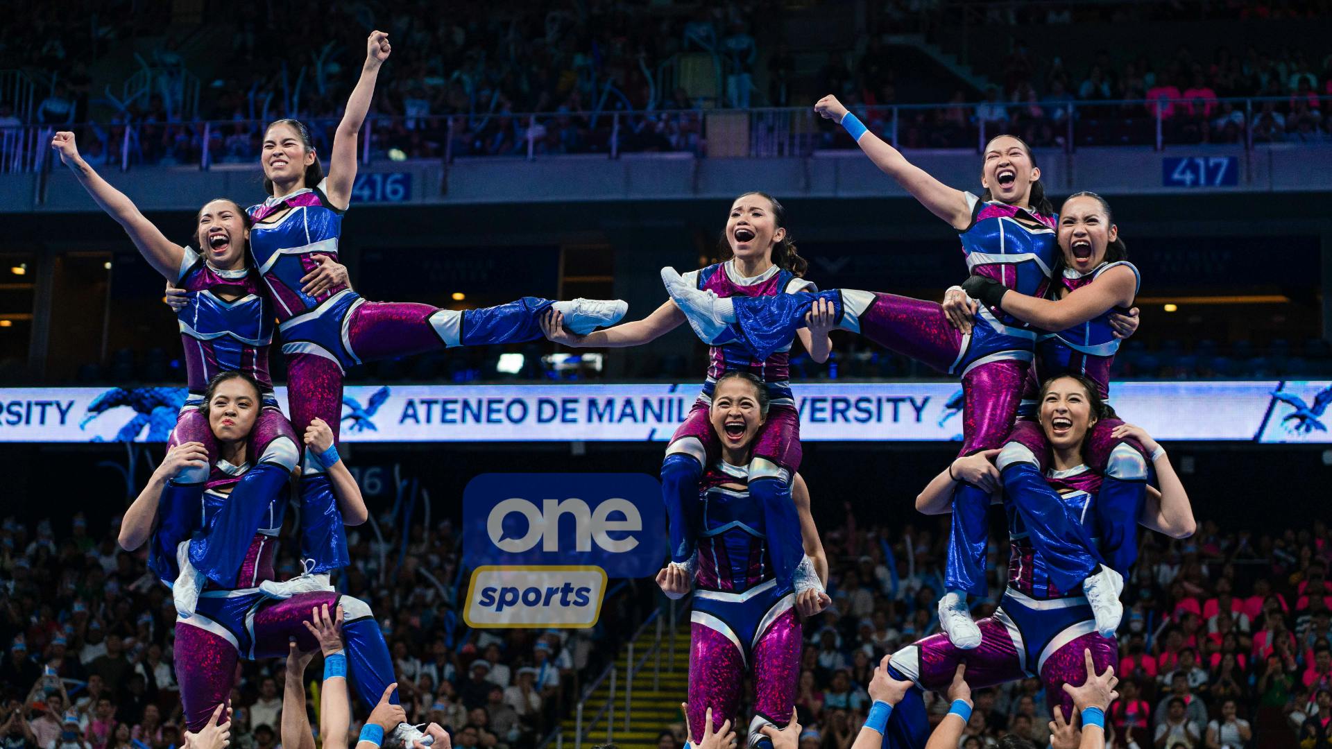 In Photos: Ateneo Blue Eagles kick off UAAP Season 87 Cheerdance Competition with a big bang 