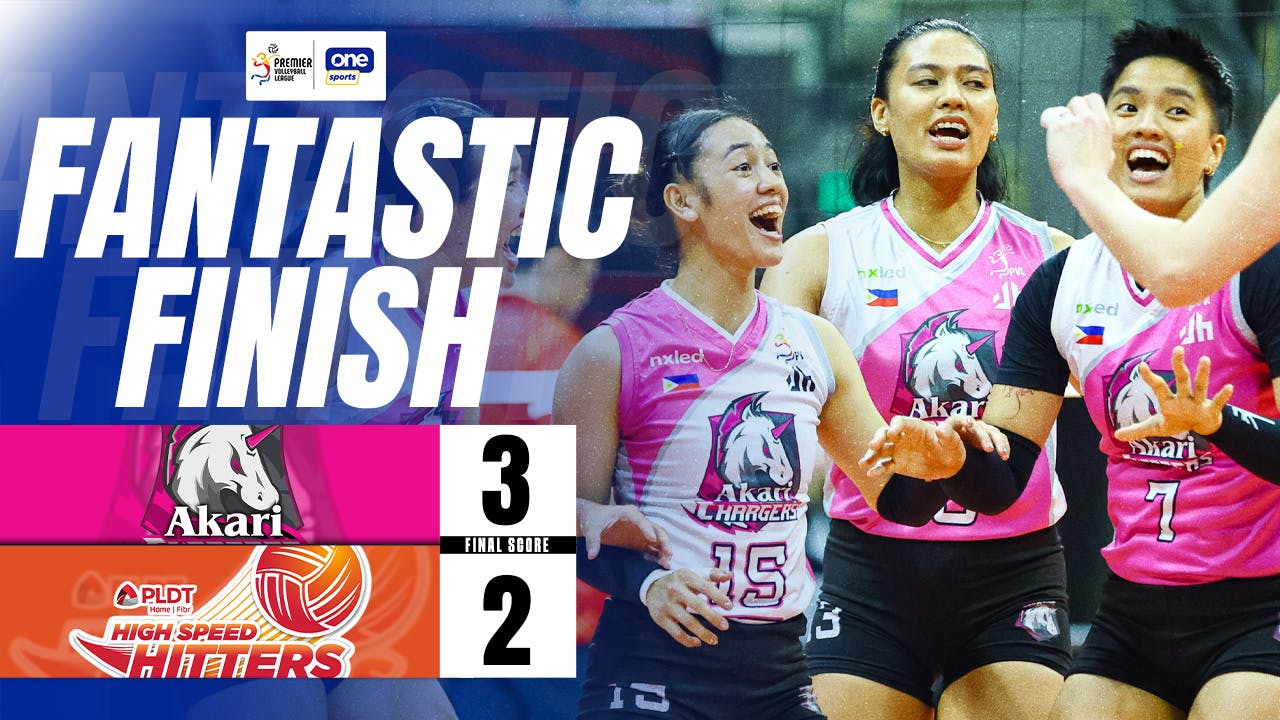 Akari Chargers flip PLDT High Speed Hitters, cop bronze | Fantastic Finish