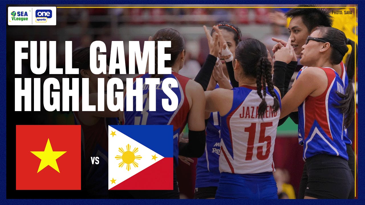Alas Pilipinas falls to Vietnam in straight sets | SEA V. League Highlights