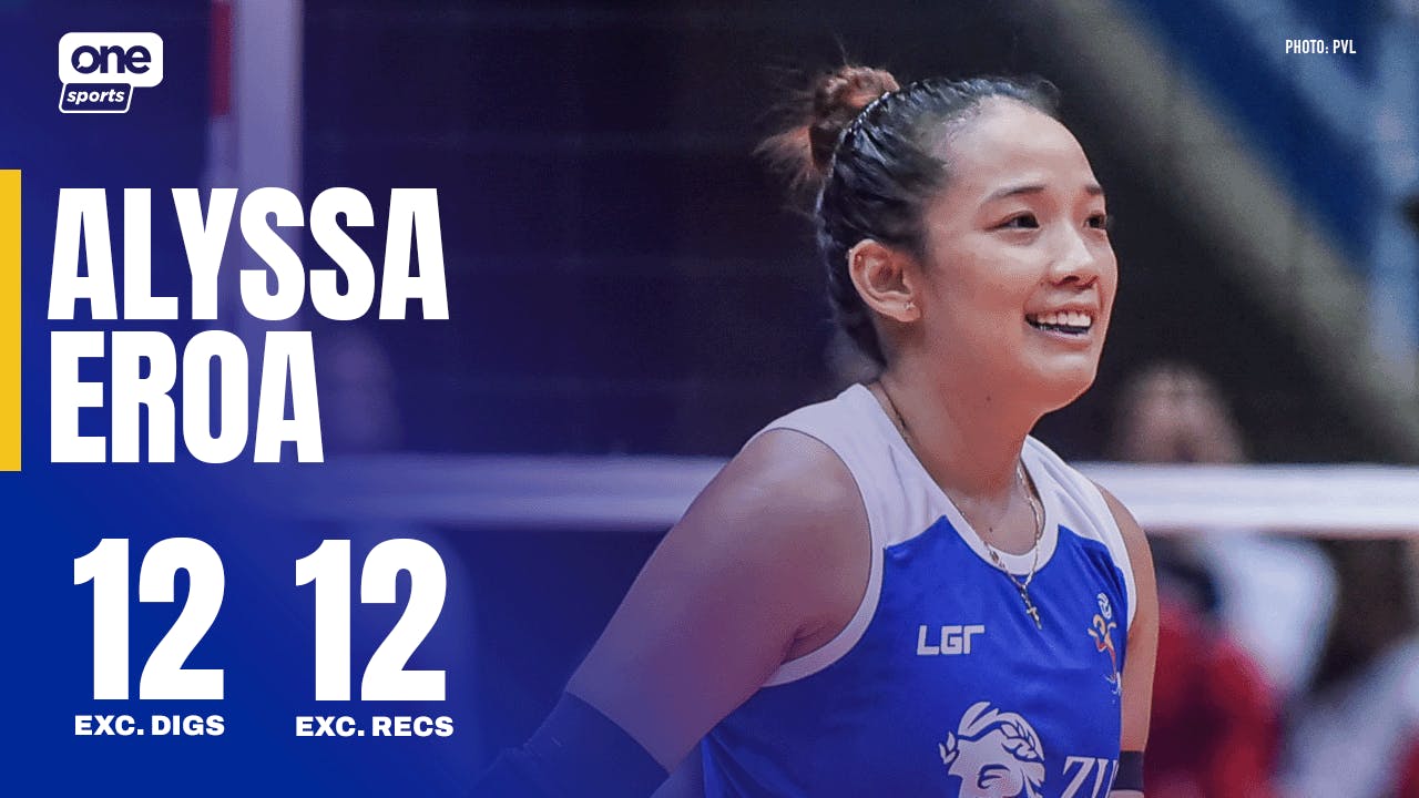 Alyssa Eroa covers the floor for ZUS Coffee | PVL Highlights