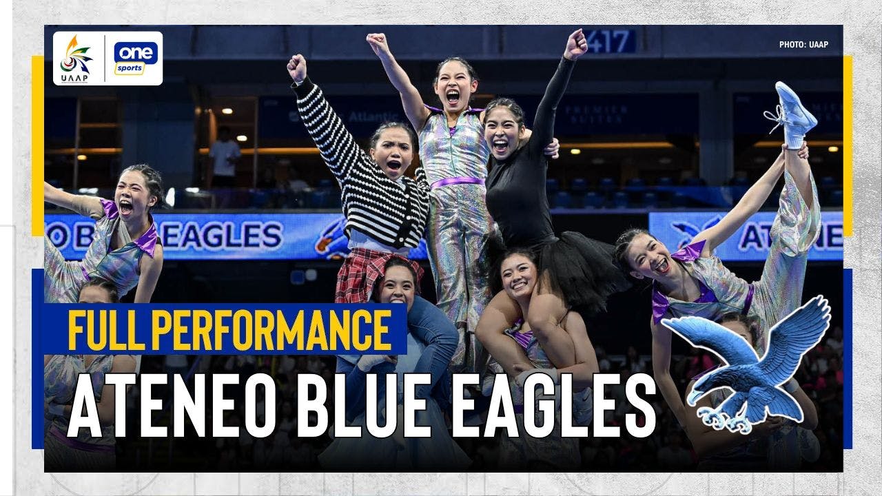 Ateneo Blue Eagles are in tune | UAAP Cheerdance Full Performance