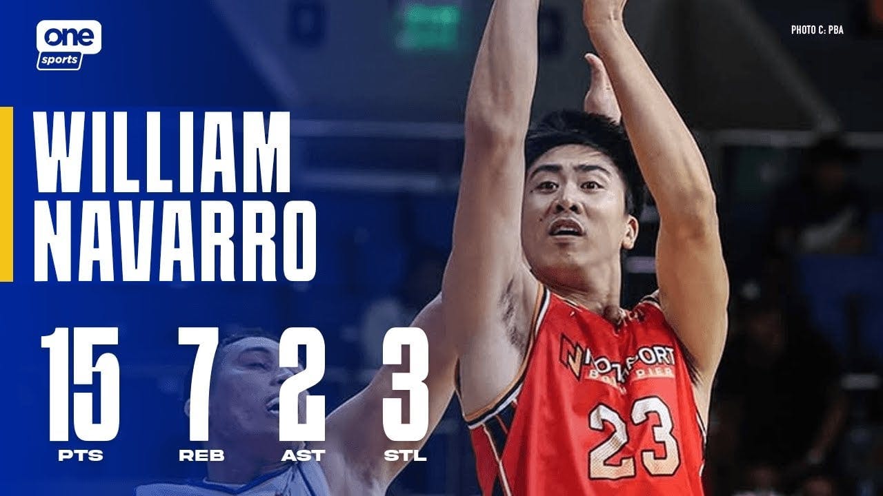 Will Navarro steps up as NorthPort advances to semifinals | PBA Highlights