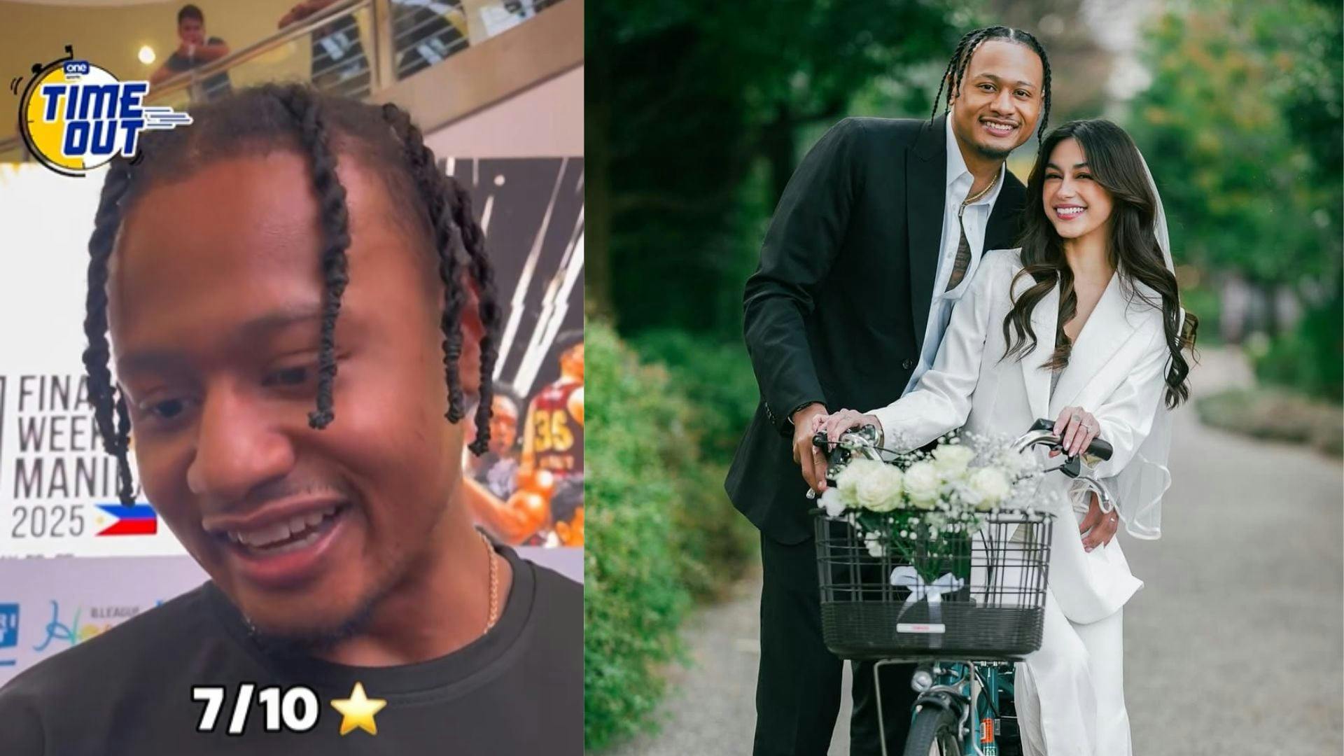 What’s his #Rayting? Ray Parks Jr. reacts to hashtag picks for his wedding with Zeinab Harake