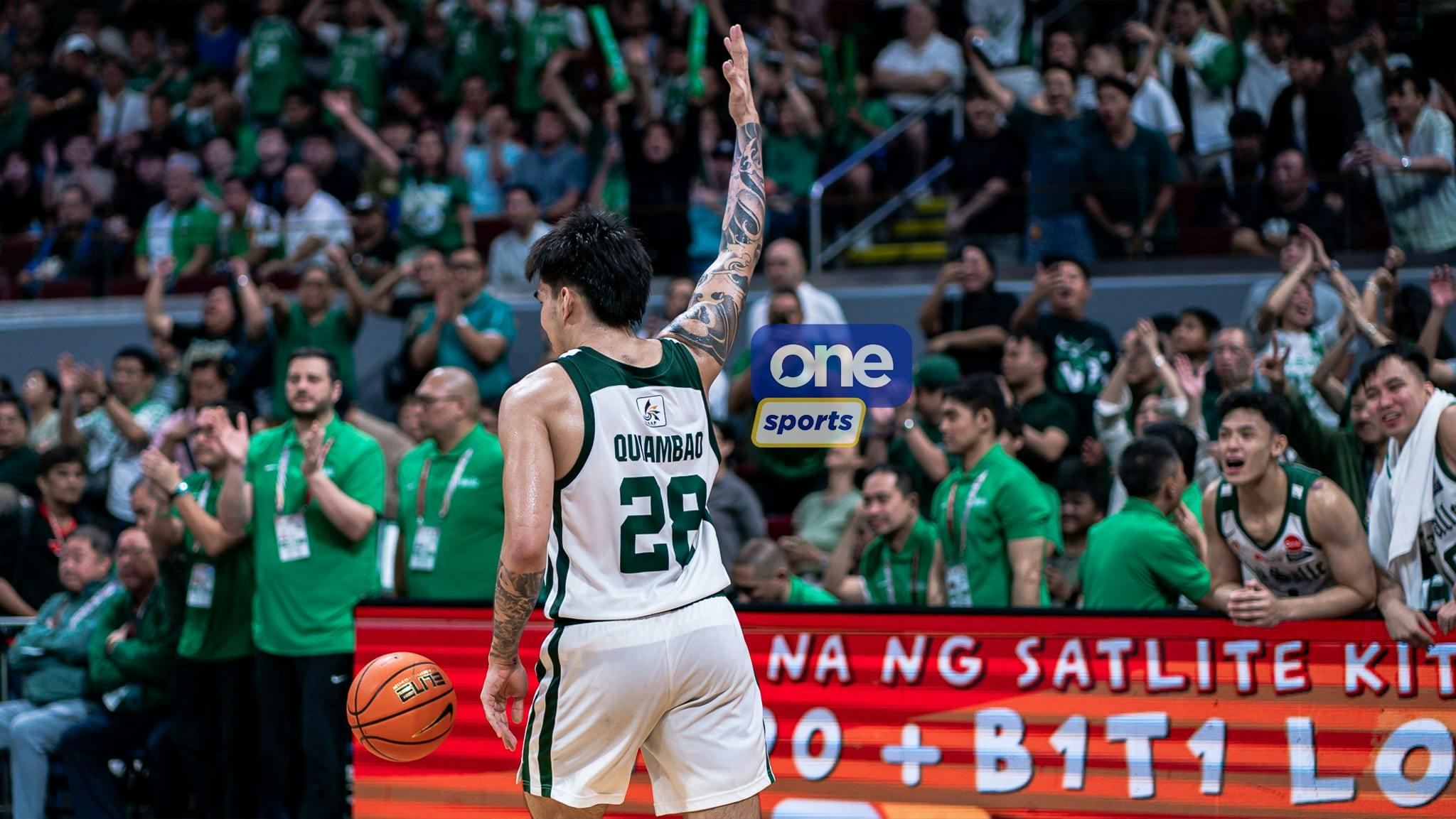 Kevin Quiambao resets career-high to 33 points as streaking La Salle thumps archrival Ateneo