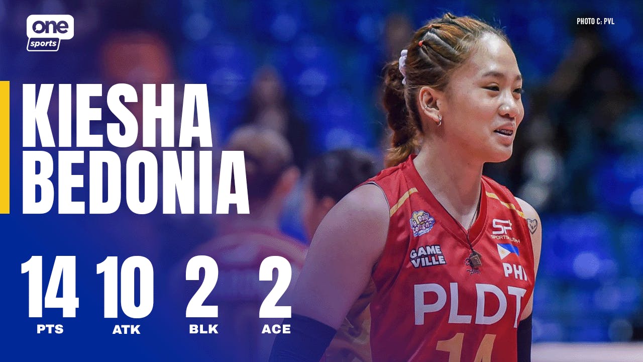 Kiesha Bedonia lifts PLDT past Farm Fresh to claim first win | PVL on Tour Highlights