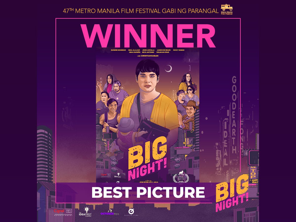 ‘Big Night’ Wins Big At MMFF Awards; FilmFest’s Box Office Performance Defended