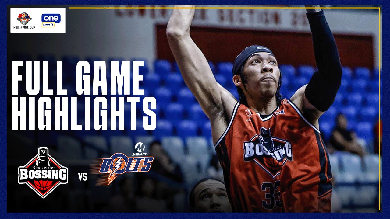 PBA Game Highlights: Blackwater quells Meralco