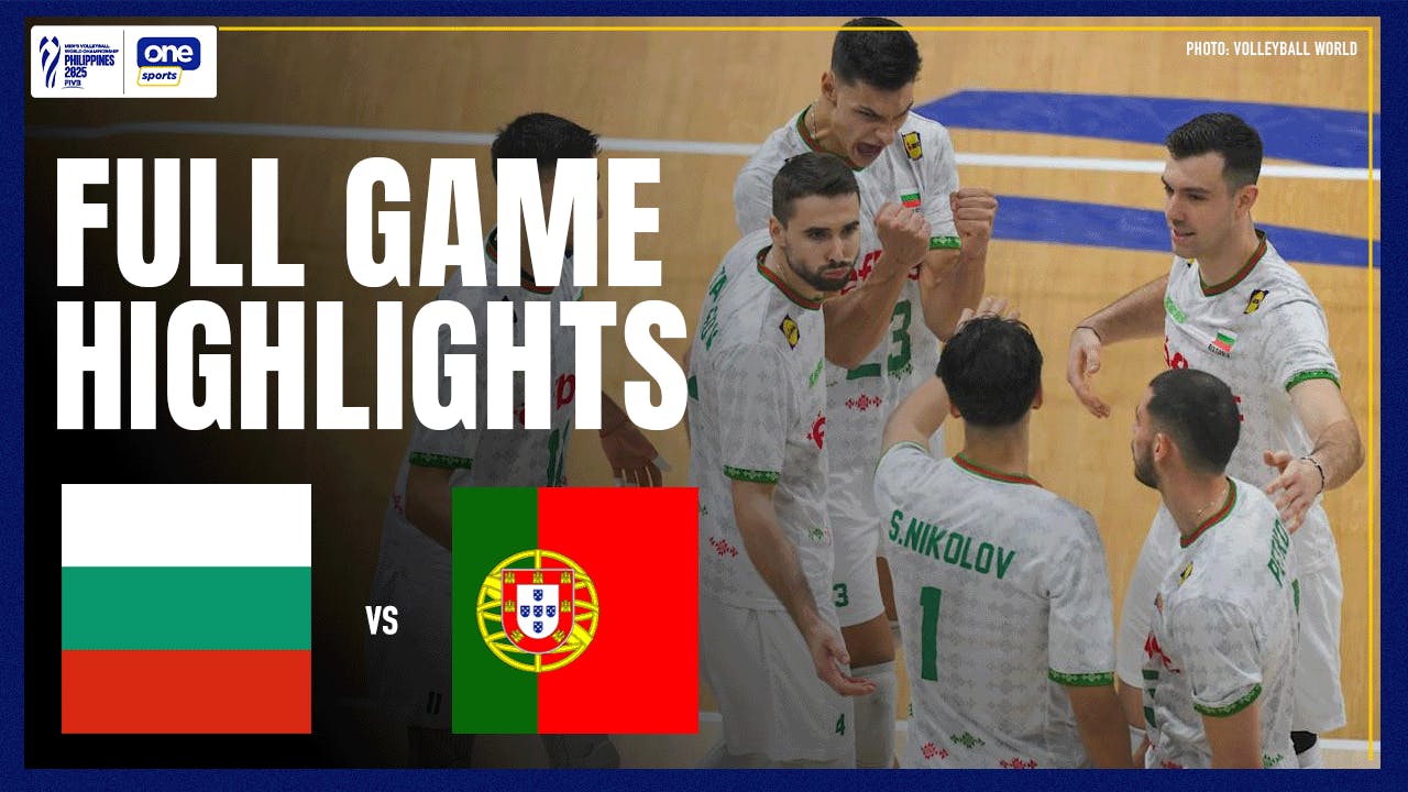 Bulgaria sends Portugal home in three sets | FIVB Highlights