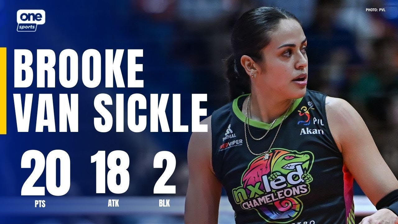 Brooke Van Sickle helps Nxled thwart Farm Fresh in five sets | PVL Highlights