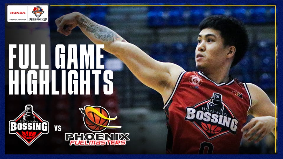 PBA Game Highlights: Blackwater exits strong with win over Phoenix