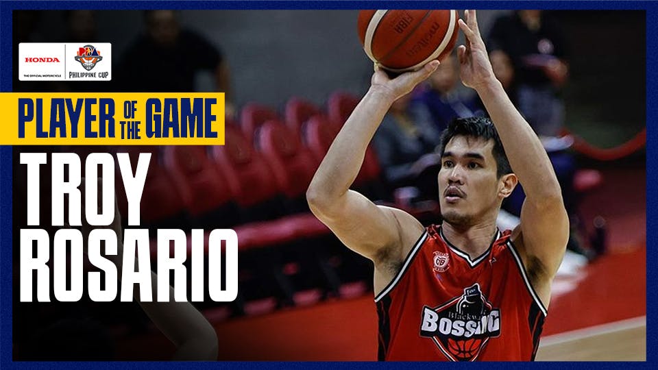 PBA Player of the Game Highlights: Troy Rosario steps up in fourth period to lift Blackwater past Phoenix