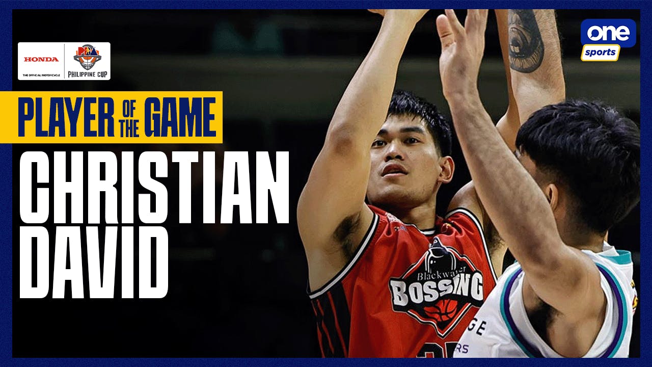 PBA Player of the Game Highlights: Christian David comes off the bench to spearhead Blackwater