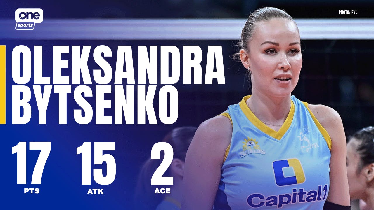 Oleksandra Bytsenko drops 17 points in Capital1
