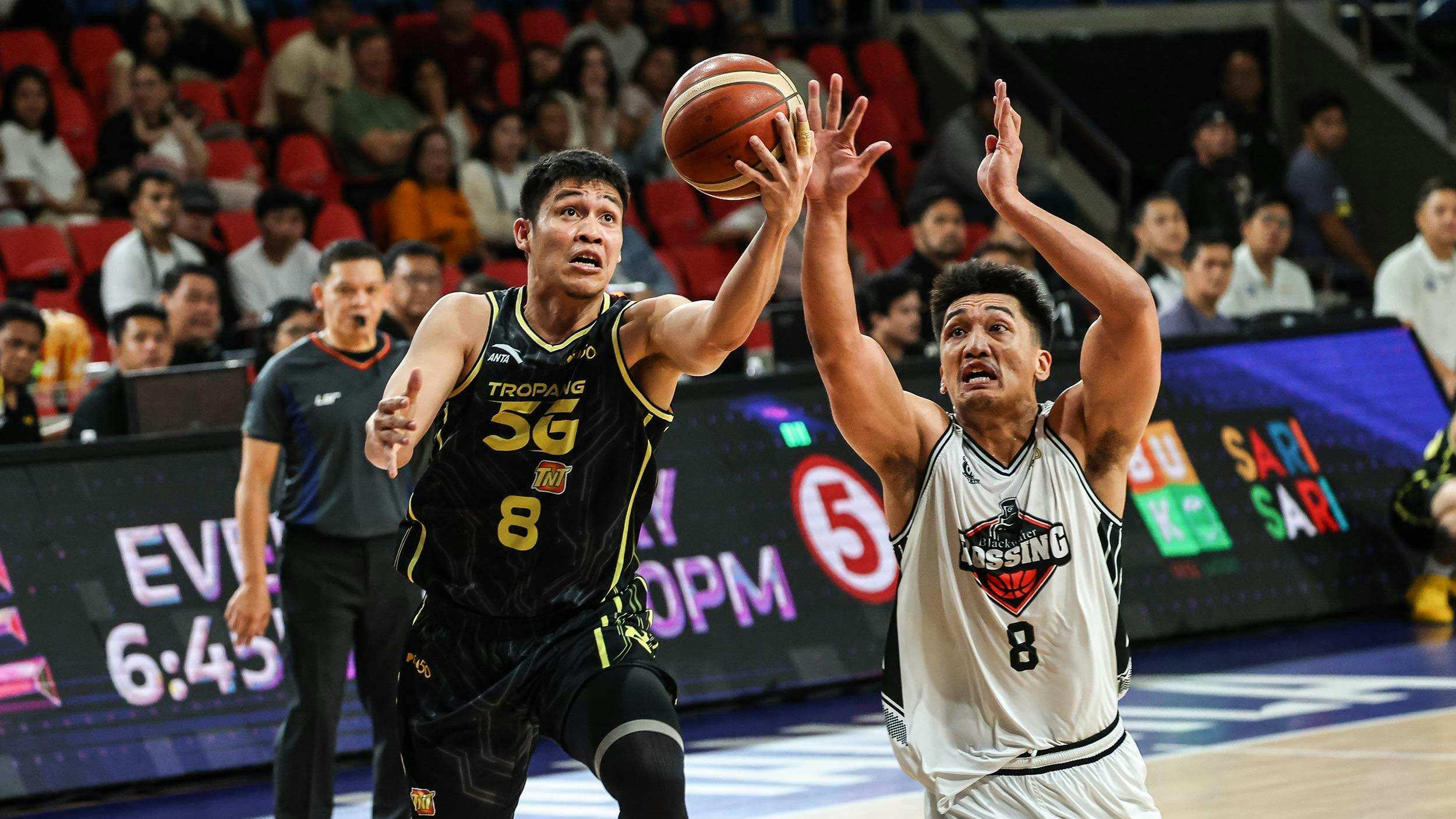 PBA: Oftana, Pogoy set tone as TNT drubs Blackwater, stays on track for QF bonus