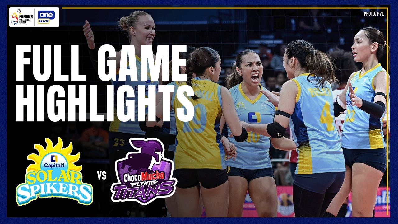 Capital1 sweeps Choco Mucho to end first 2025 Reinforced group stage | PVL Highlights