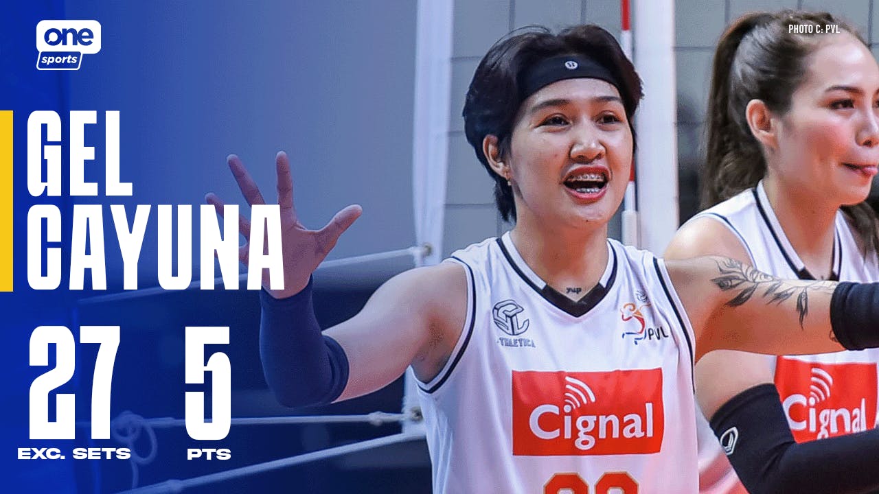 Gel Cayuna dishes 27 excellent sets to steer Cignal past Capital1 | PVL on Tour Highlights