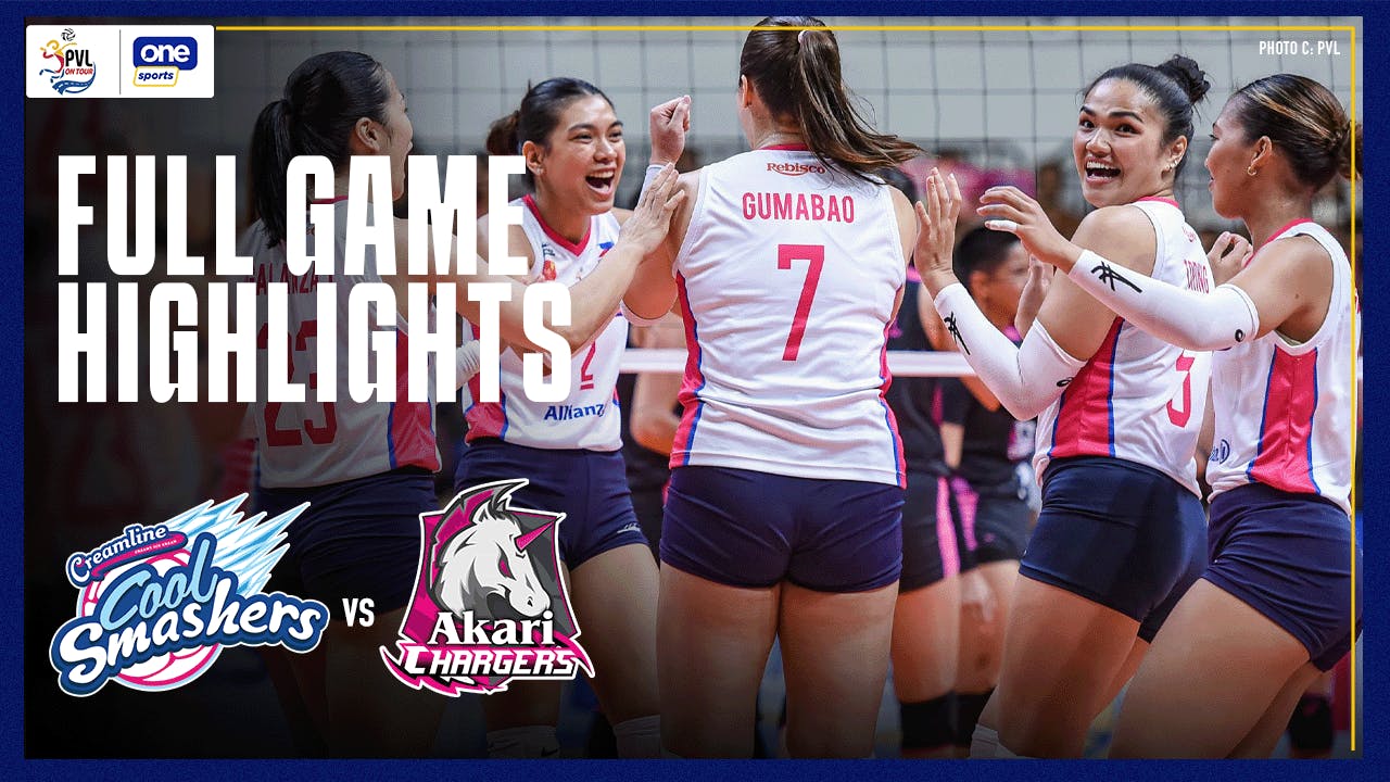 Creamline maintains pristine record, thumps short-handed Akari | PVL on Tour Highlights