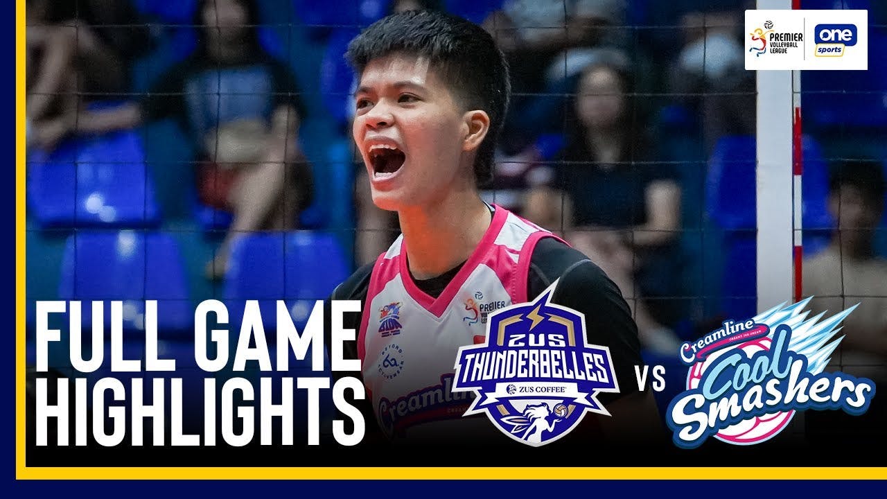 PVL HIGHLIGHTS: Creamline Cool Smashers make quick work of hapless Zus Coffee Thunderbelles