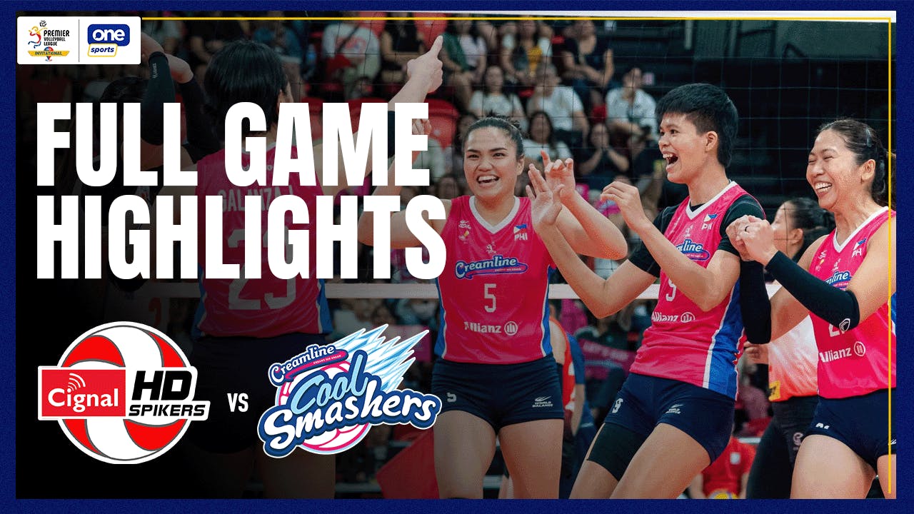 Creamline opens Invitational campaign with win over Cignal | PVL Highlights