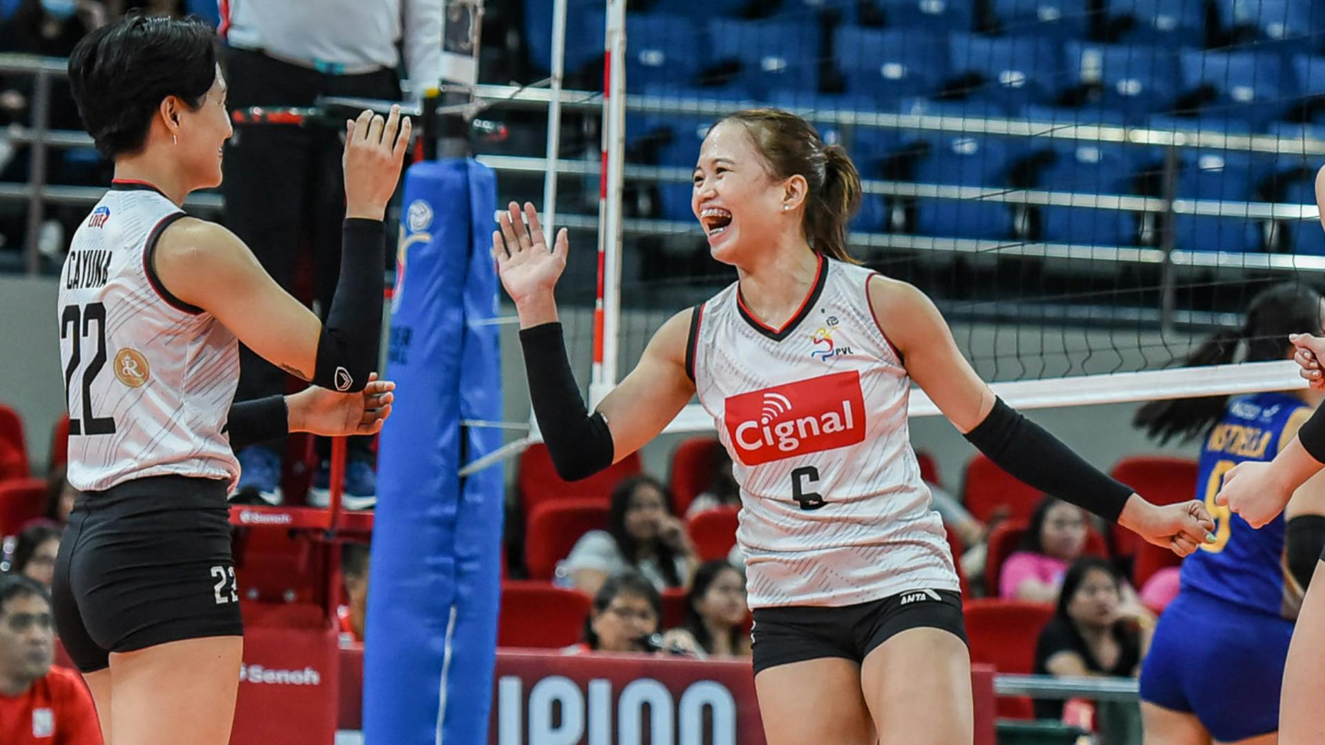 Ishie Lalongisip is PVL Player of the Week as she picks up scoring cudgels for Cignal